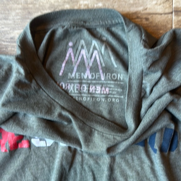 Men of Iron RESTORE(D) Gray Tshirt Men’s XL - Picture 3 of 7